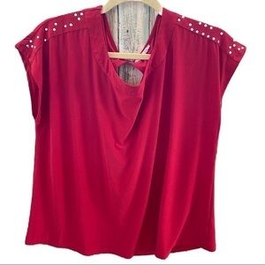 Rue Juju Blouse Open Peep Back